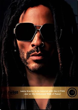 KRAVPRESS MAGAZINE ON LENNY KRAVITZ RECEIVES HIS HOLLYWOOD WALK OF FAME STAR