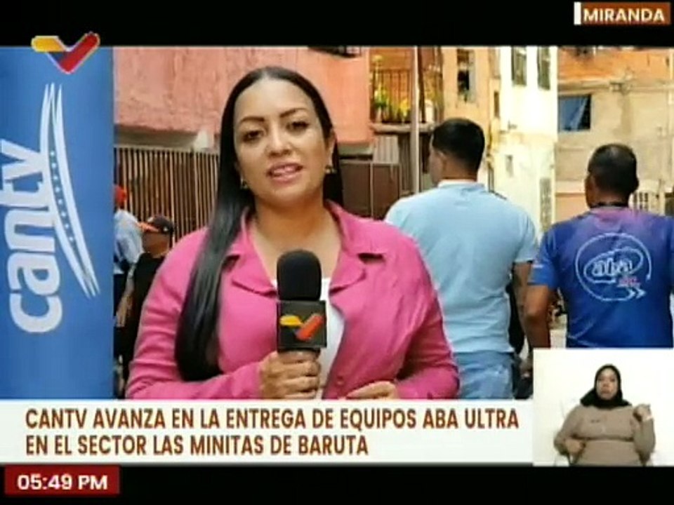 Miranda | CANTV entregó equipos de Internet ABA Ultra en el sector Las Minas de Baruta