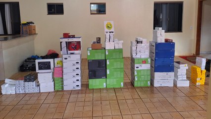 Operação Conjunta entre PMPR, CME e BPMOA resulta na apreensão de carga de ilícitos em Corbélia