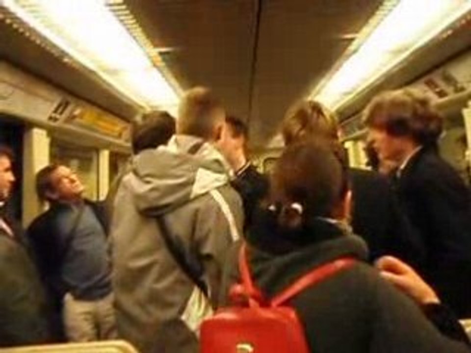 Dans le métro