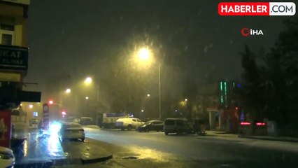 Kars'ta Yoğun Kar Yağışı