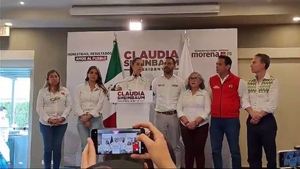 Los corruptos no pueden atender los problemas de seguridad: Claudia Sheinbaum