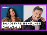 Kerline Cardoso e Alex Gallete comentam polêmicas no “Sala De TV”