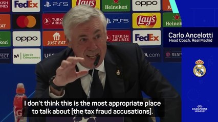 Ancelotti 'not affected' by tax fraud accusations