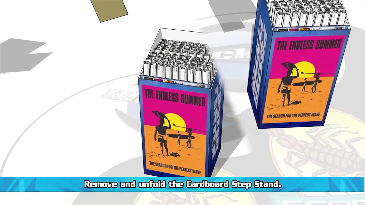 12pc Poster Center - Distributed By Black Ball Corp.