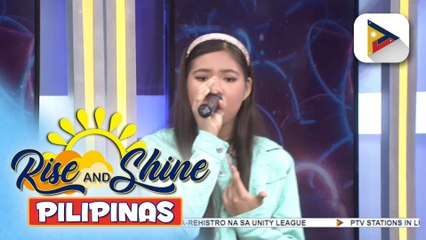Maki-sing along kasama ang talented young singer na si Tiffanie Amatorio
