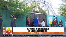 Reformas a la ley electoral en los próximos días