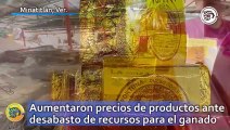 Vendedores de lácteos aumentaron precios de productos ante desabasto de recursos para el ganado