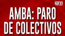 AMBA: ¿Cuáles son los colectivos que paran este jueves?