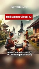 "Nyakan Diwang", di Desa Banjar, Buleleng