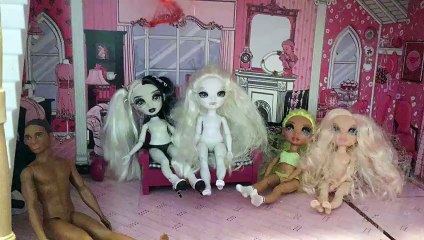 Squirting it on them (stop motion practice!)