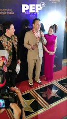Baron Geisler gets a star at the Eastwood City Walk of Fame #PEP #shorts