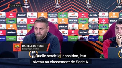 Roma - De Rossi : “De Zerbi laisse sa marque dans le monde entier”