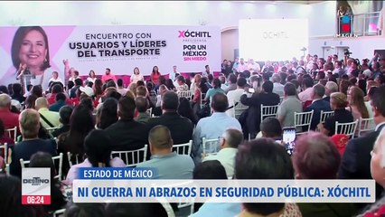 Ni guerra ni abrazos en seguridad pública: Xóchitl Gálvez