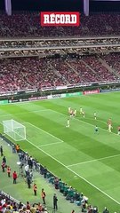 Momento JUSTO del GOL de JULIÁN QUIÑONES