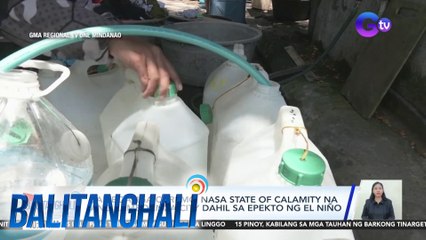 Zamboanga CDRRMC: Nasa state of calamity na ang Zamboanga City dahil sa epekto ng El Niño | BT