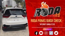 RODA PANAS QUICK CHECK : INTERIOR HONDA FIT RS