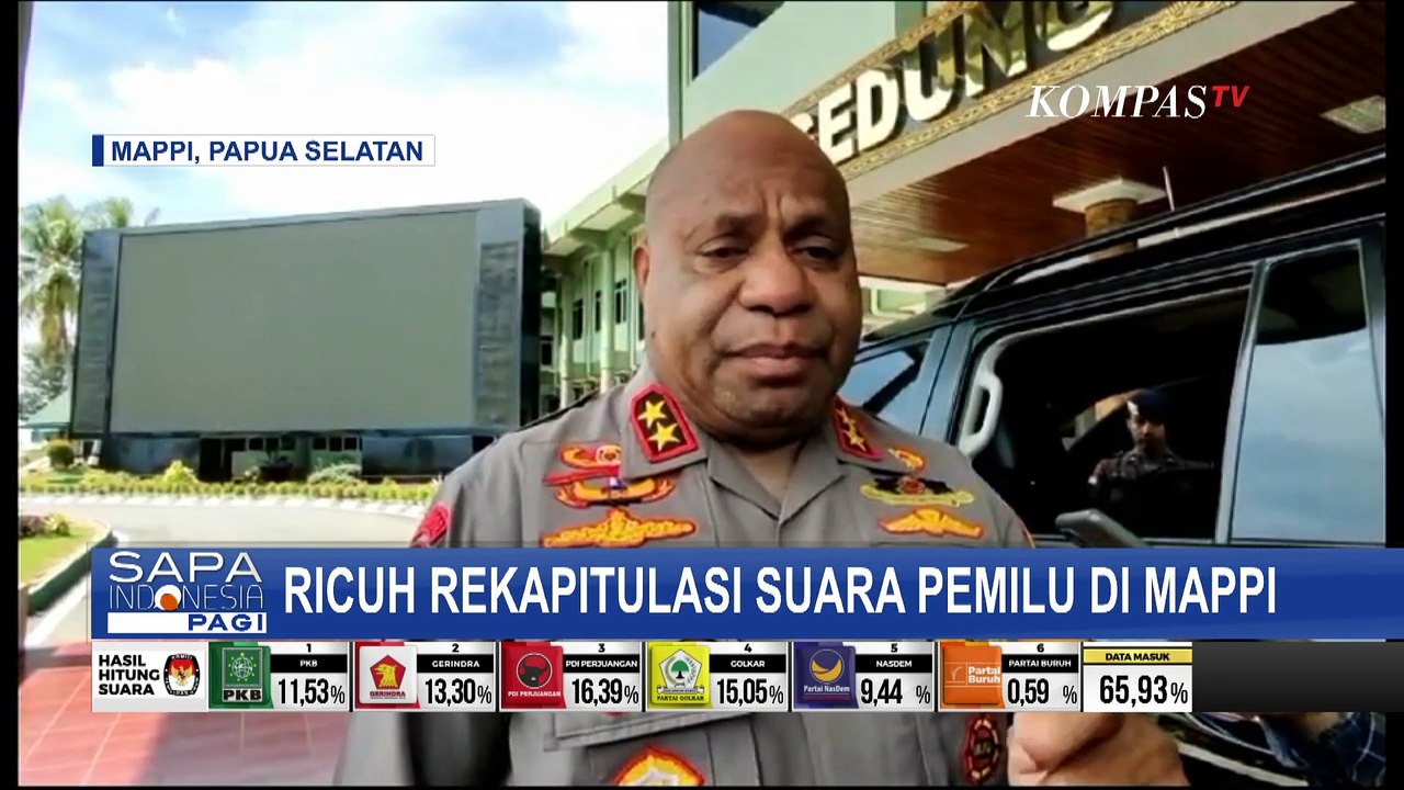 Rekapitulasi Hasil Pemilu 2024 di Halmahera Selatan Ricuh, Saksi Parpol Adu Jotos!