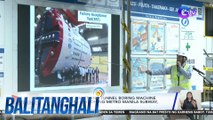 Paghuhukay gamit ang tunnel boring machine sa North-Edsa Station ng Metro Manila Subway, sinimulan na | BT