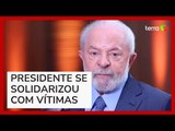 Lula anuncia ajuda do governo federal para cidades atingidas por ciclone no RS