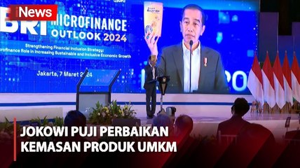 Jokowi Puji Perbaikan Kemasan Produk UMKM Binaan Holding Ultra Mikro