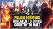 Poland Farmers Protests: Polish farmers clash with police outside Parliament in Warsaw