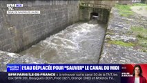 Sécheresse: un million de mètres cubes d'eau transféré de deux barrages vers le Canal du Midi