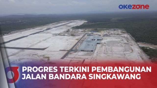 Proyek Pembangunan Jalan Bandara Singkawang Ditargetkan Rampung Awal April 2024
