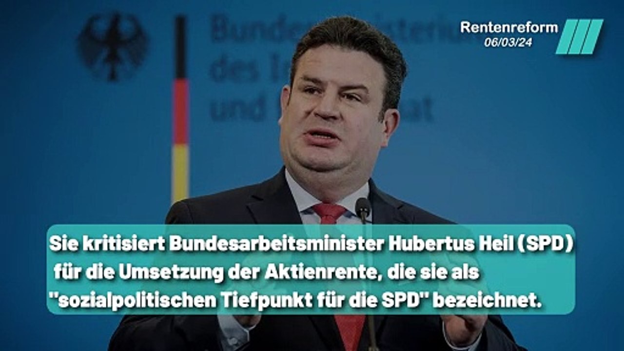 Sahra Wagenknecht fordert Volksabstimmung über Rentenreform in Deutschland