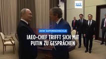 AKW Saporischschja: IAEO-Chef Grossi trifft Putin