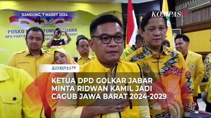 下载视频: Ketua DPD Golkar Dorong Ridwan Kamil Maju Pilgub Jabar 2024