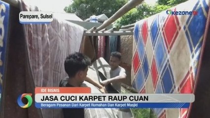 Mendekati Bulan Suci Ramadhan, Jasa Cuci Karpet Raup Cuan