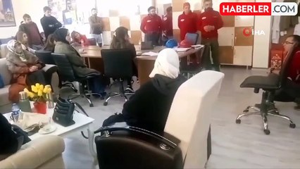 Van'da gerçeği aratmayan deprem tatbikatı