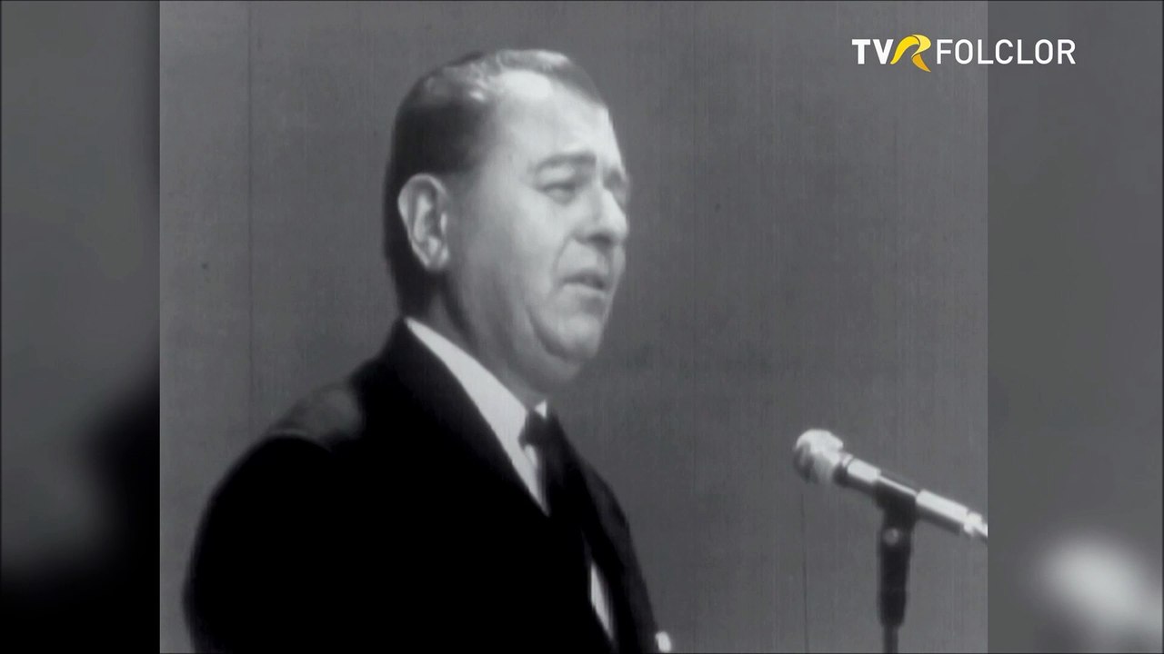 Emil Gavris - Tot asa-mi zice dorul (Tezaur folcloric - arhiva TVR)