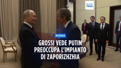 Nucleare, Grossi vede Putin: cresce la preoccupazione per la centrale di Zaporizhzhia