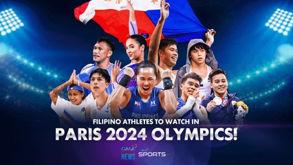 Download Video: Filipino athletes to watch in Paris 2024 Olympics! | GMA AI Sports Series