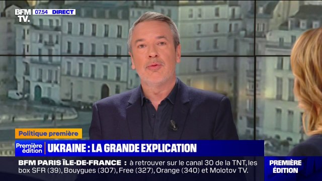 ÉDITO - Guerre en Ukraine: Emmanuel Macron réunit les chefs de parti de l'opposition pour partager un certain nombre d'informations