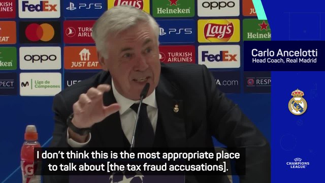 Ancelotti “not affected” by tax fraud accusations
