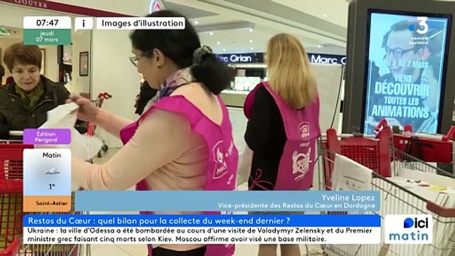 Yveline Lopes, Vice-Présidente des Restos du Coeur en Dordogne