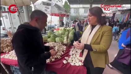 CHP Milletvekili esnafla buluştu: Sarımsak neredeyse etle yarışıyor!