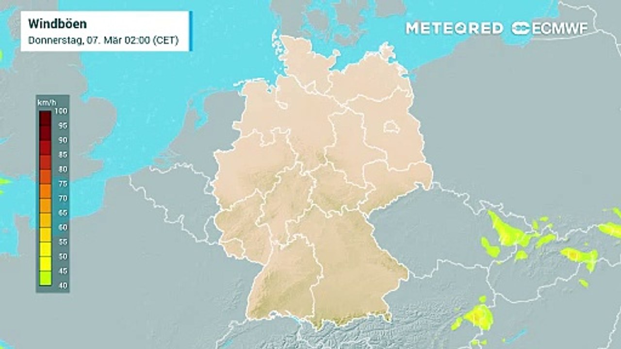Der stramme Ostwind sorgt dafür, dass sich die Höchstwerte in den kommenden Tagen etwas frischer anfühlen!