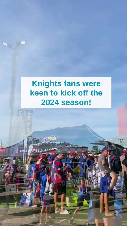 NRL: First Knights game of the season at McDonalds Jones Stadium