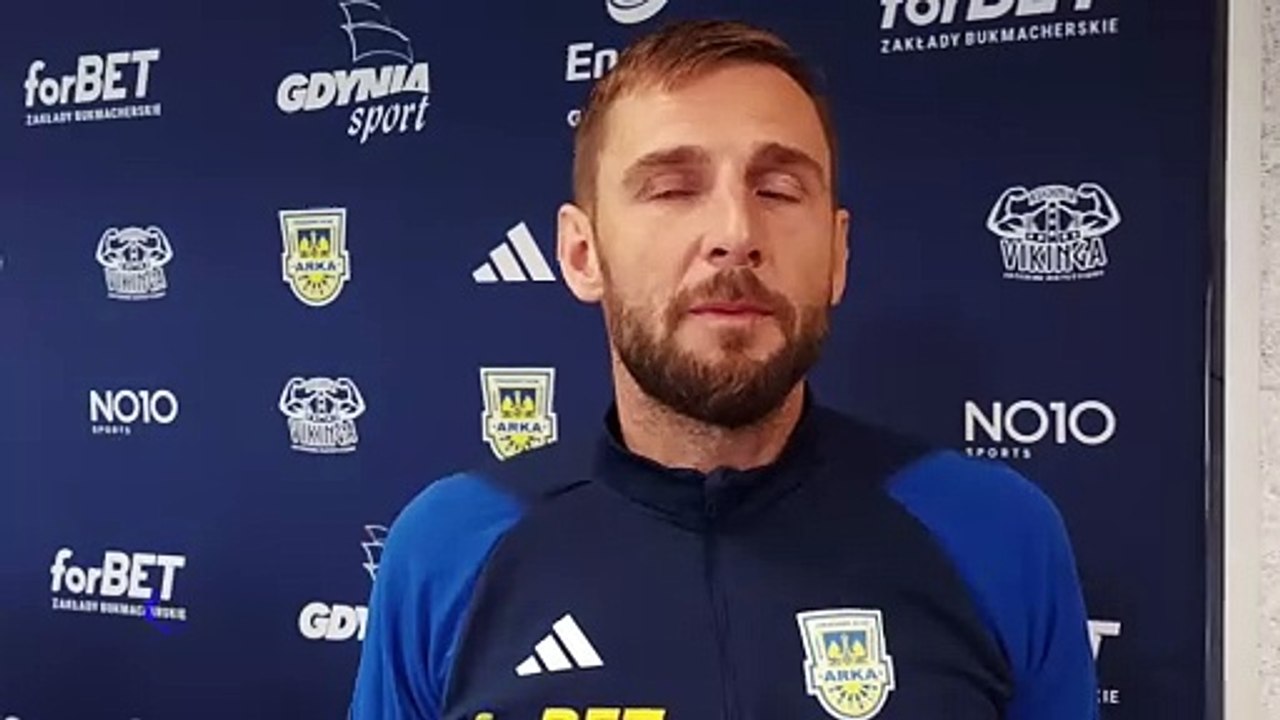 Wojciech Łobodziński, trener Arki Gdynia, woli być na pierwszym miejscu