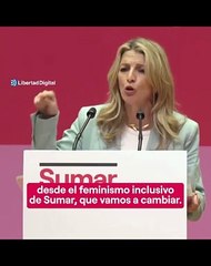 Yolanda Díaz: "Las mujeres carecen de un derecho fundamental, tienen pobreza de tiempo"