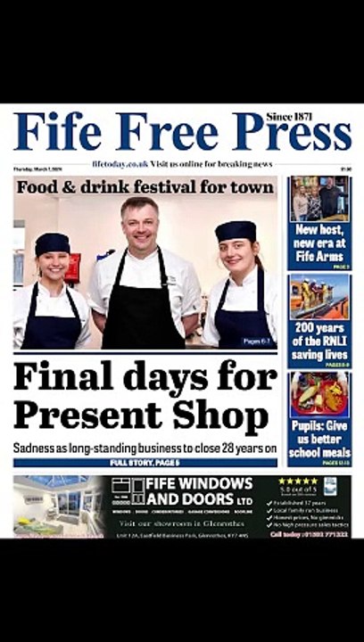 Fife Free Press bulletin March 7