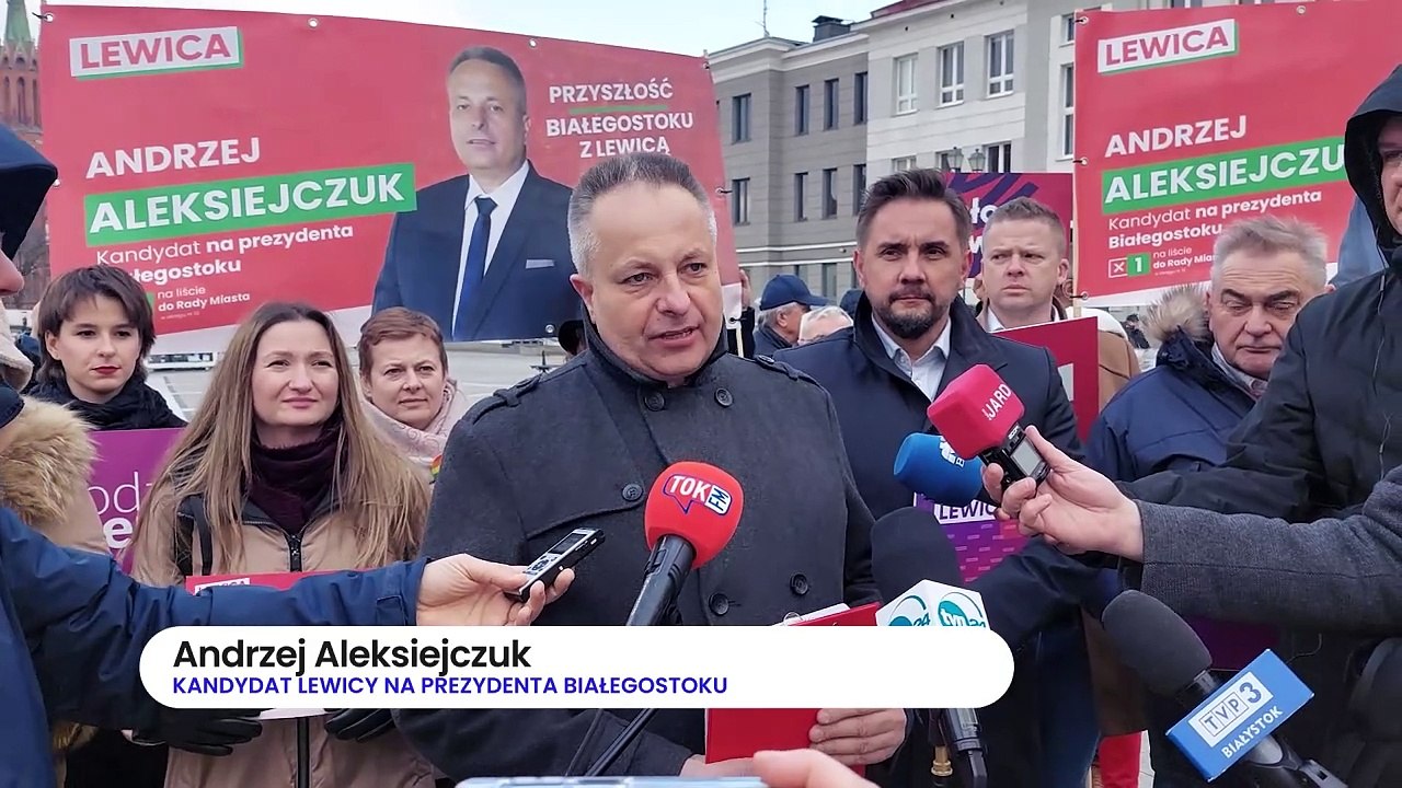 Kurier Poranny - Konferencja Podlaskiej Lewicy 6.03.2024