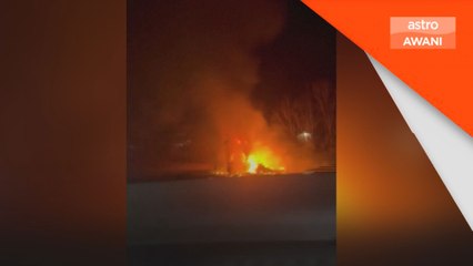 Lima beranak terkorban pesawat ringan terhempas