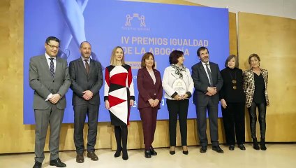 La fiscal Teresa Peramato y la jueza Gabriella Luccioli, IV Premios Igualdad de la Abogacía