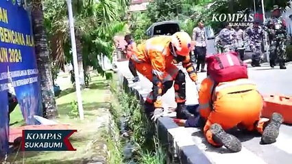 Simulasi Penanggulangan Bencana TNI AL