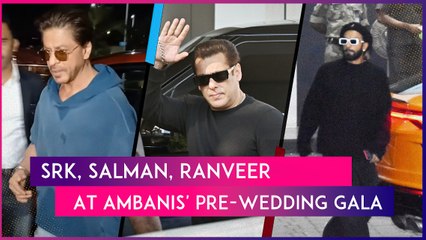 Shah Rukh Khan, Salman, Ranveer Singh Shine At Ambani's Extended Pre-Wedding Gala In Jamnagar